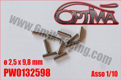 UK-Pins Ø2.5 x 9.8mm for B6 (10) 6-MIK