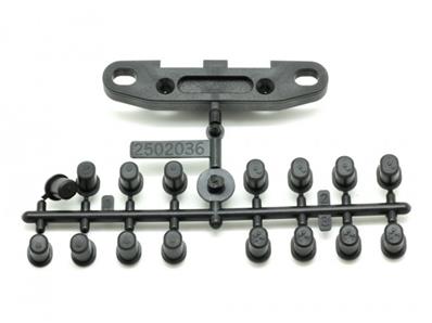 UK-S350 Series Rear Changable Plastic Lower Arm Plate with insert SWORKZ