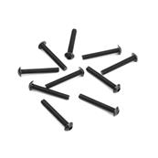 UK-M3x20mm Button Head Screws (black, 10pcs) TEKNO-RC