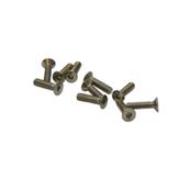 UK-M2,5x10mm FLAT HEAD SCREWS (10 pcs) ULTIMATE RACING