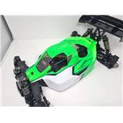UK-Vision body paint (Green/White) 1/8 buggy for S35-3/-4 Sworkz and MBX8 Nitro BITTYDESIGN