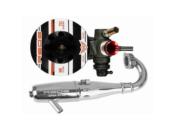 UK-Combo 721S Scuderia Gen2 Pro Black with X-One 2143 Exhaust REDS