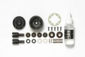 UK-Ta06 Steel Gear Diff Unit Rear TAMIYA