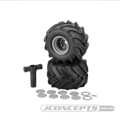 UK-Fling Kings 2.6x3.8 - Pre-mounted - Fits: ERevo2.0 | Kraton J-CONCEPTS