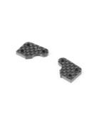 UK-Graphite Extension for Steering Block - 2 Dots (2) X-RAY