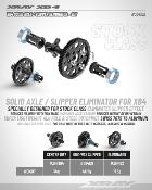 UK-Solid Axle – Slipper Eliminator – Set for XB4 XRAY