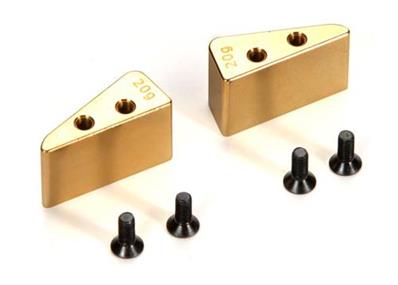 UK-Brass Chassis Weight 20g (2) X-RAY
