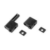 UK-Composite Servo Mount + Antenna Holder - Set X-RAY