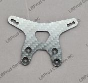 UK-Carbon Front Shock Tower 4mm for Asso B7 WS LINE