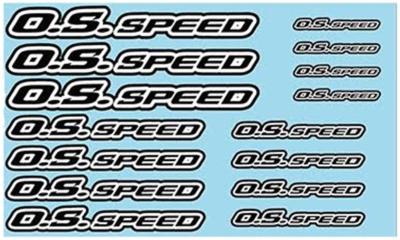 UK-Speed Pro Decal 2023 White And Black O.S  