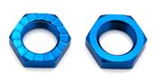 UK-FT Wheel Nuts, 17 mm, blue aluminum TEAM-ASSOCIATED