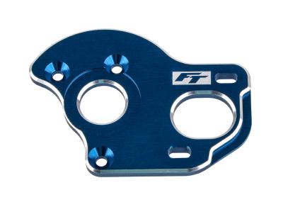 UK-RC10B6.1 FT Laydown/Layback Motor Plate, 3.5mm, blue TEAM-ASSOCIATED