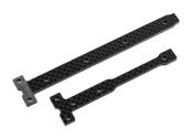 UK-RC10B74.2 FT Carbon Fiber Stiff Chassis Brace Support Set, 2.5mm TEAM-ASSOCIATED