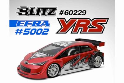 UK-YRS 1/10 190mm Touring Car Body Shell 0,7mm EFRA 5002 BLITZ