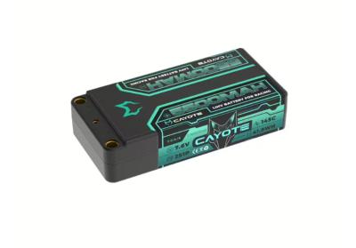 UK-Lipo Battery 5500 mAh 2S Shorty 7.6V 145C CAYOTE RACING