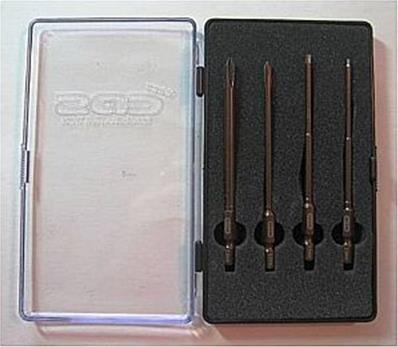 UK-TOOL TIPS; HEX DRIVER 1.5;2.0;2.5;3X100MM E.D.S