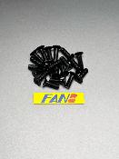 UK-8-32 1/2" 100 degree screw 20pcs FAN RC