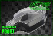 UK-Body lexan "JC" for Associated RC8B3.1/2 (unpainted) 6-MIK