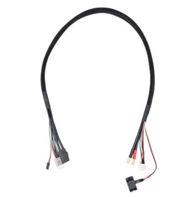 UK-Cable de charge 4S 10AWG PK 5mm avec sonde de Temp. pour sortie chargeur XT60 LG / 45cms RC-DISCHARGER