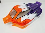 UK-Painted body ST-4 Falcon orange/white/purple for S35-4E SWORKZ
