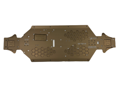 UK-S35-5e Series AL7075 Aluminum Lightened Main Chassis (Standard)(Shaft115mm) S35-5E SWORKZ