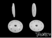 UK-Machined 1.2mmX8 Tapered Shock Pistons 16mm( For Team Associated , Kyosho, HN, Jammin, Nanda) T-WORK'S