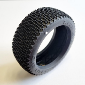 UK-RAIN EVO Tire/Wheels (white)/Inserts for ASTRO (4) DONUTS RACING
