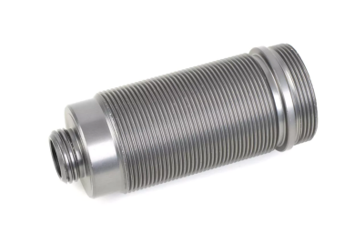 UK-Shock body front aluminium hard anodised (1) SBX-825 CORALLY