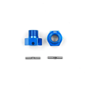 UK-RC8T4 Ft Wheel Hexes, +4mm TEAM-ASSOCIATED