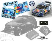 UK-1/10 Volkswagen Polo WRC 190mm (unpainted) TEAM C