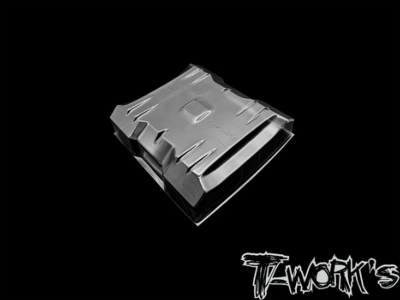 UK-1/10 Lexan Flat Rear Wing 7" Wide 2pcs. T-WORK'S