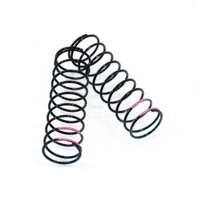 UK-Shock Spring Set (1.5 x 10.5T, 3.38lb/in, 73mm, pink) TEKNO-RC