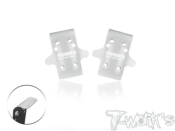 UK-Stainless Steel Front Chassis Skid Protector ( Xray XB8'26 ) 2pcs.T-WORK'S