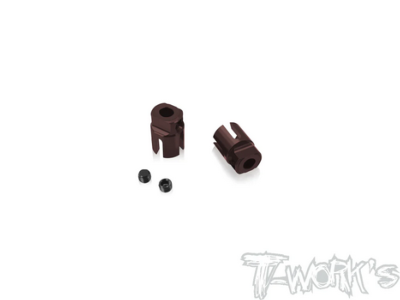 UK-Steel Drive Cup ( 2pcs. ) For Mugen & Team Associated T-WORK'S