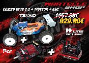 UK-Combo ET48 2.2 + esc CTX-RS + Motor WS4274 V2 WS-LINE