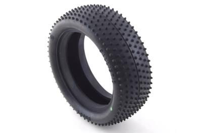 UK-Buggy 4wd White Front Mini-Pin Tyres BALLISTIC
