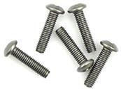 UK-TITANIUM BUTTON HEAD HEX SCREWS M3 X 12 PK10 CORE-RC
