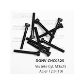 UK-M3x25 Cap Screw Steel 12.9 (10) DONUTS RACING