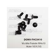 UK-M4x10 Countersunk Screw Steel 10.9 (10) DONUTS RACING