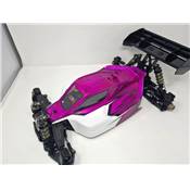 UK-Vision body paint (Purple/White) 1/8 buggy for S35-4E Sworkz and MBX8E Electro BITTYDESIGN