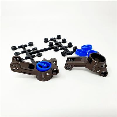 UK-Aluminum Rear Hub Carrier(L&#65380;R/Gunmetal/MP10) KYOSHO