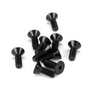 UK-Flat Head Screws, 8-32 x 1/2" (10) LOSI