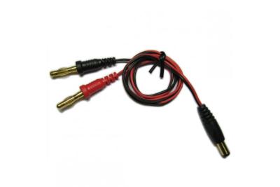 UK-Futaba (2.1+) Charger Lead -TX 22AWG 60cm Pvc Wire ETRONIX
