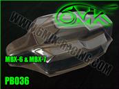 UK-Body lexan "Illusion" for Mugen MBX6 (unpainted) 6-MIK