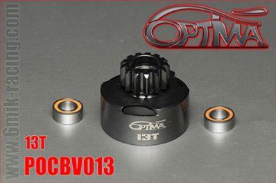 UK-Clutch bells + Bearings wp (2) (choice of teeth number) OPTIMA