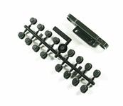 UK-Aluminium rear changeable lower arm holder 2.5° SWORKZ