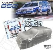 UK-1/10 Volvo 850 Estate 190mm (unpainted) TEAM C