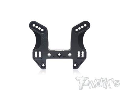 UK-Black Hard Coated 7075-T6 Alum.Front Shock Tower (For Kyosho MP10 ) T-WORK'S