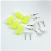 UK-MICRO TAMIYA CONNECTOR MALE (5pcs) ULTIMATE RACING