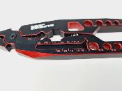 UK-Multi-function aluminum pliers Black/Red WS-LINE